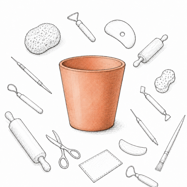 Tapered cup illustration